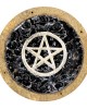 Βάση Στικ Ξύλινη Pentagram με Μαύρη Τουρμαλίνη Βάσεις στικ